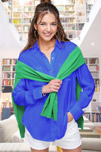 Royal Blue Hazel Shirt