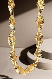 Gold Wings Shaped Necklace