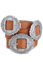 Tan Belt With Conchoes