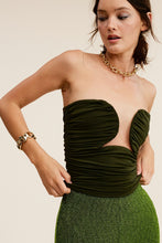 Forest Green Gemini Top