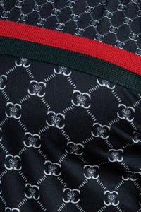 Black Men'S Plaid Polo Shirt