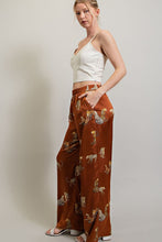 Brown Leopard Print Pants