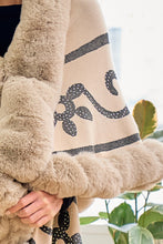 Beige Faux Fur Coat