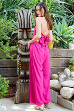 Magenta Strapless Brooklyn Airflow Jumpsuit