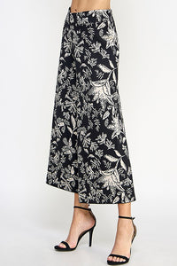 Black Jacquard Sweater Pants