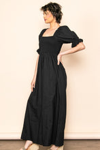 Black On & Off Comfy Extra Wide Leg Jumper Jumpsuit