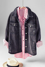 Black Kayla Denim Wash Jacket