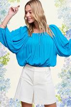 Turquoise Jenna Top