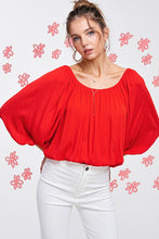 Tomato Red Jenna Top