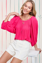 Vivid Pink Jenna Top