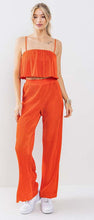 Orange Plisse Set