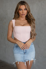 Blush Bengalin Corset Top