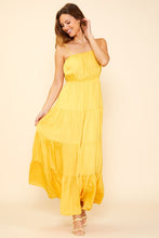 Mango Sorbet Tiered Maxi Dress