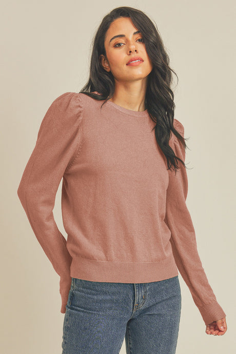 Ginger Spice Classic Crew Neckline Pullover