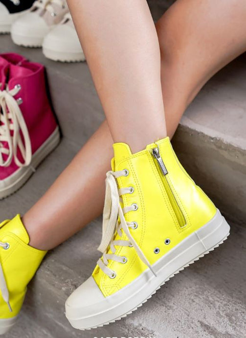 Lime Cool Mania Sneakers