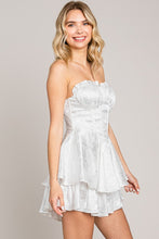 White Wire Corset Sty Romper
