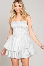 White Wire Corset Sty Romper
