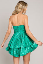 Kelly Green Wire Corset Sty Romper