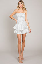 White Wire Corset Sty Romper