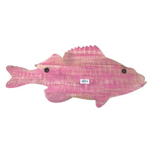 Hand Carved Mango Wood Snook 3-D Wall Art