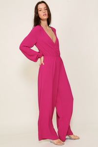 Magenta Brooklyn Airflow Surplus Jumpsuit