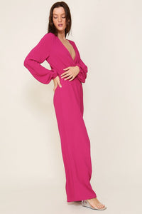 Magenta Brooklyn Airflow Surplus Jumpsuit