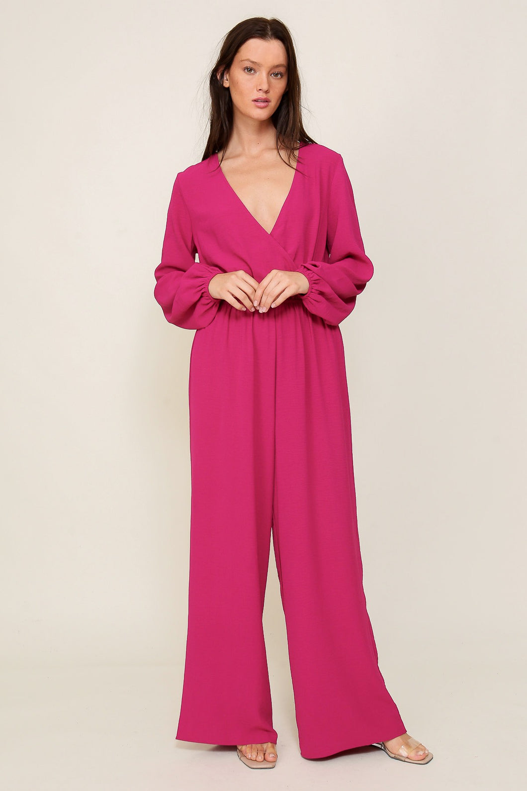 Magenta Brooklyn Airflow Surplus Jumpsuit