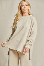 Taupe Solid Textured Matching Set
