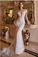 Off White Nude Giselle Wedding Gown