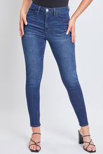 Dark Indigo Junior Curvy Fit High Rise Skinny Jeans