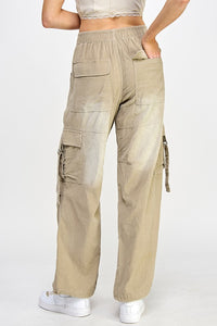 Stone Corduroy Cargo Pants