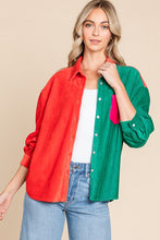 Multi Color Block Cotton Rib Shirts