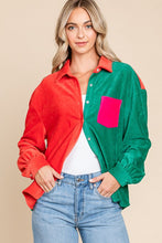 Multi Color Block Cotton Rib Shirts