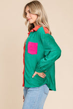 Multi Color Block Cotton Rib Shirts