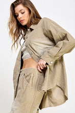 Stone Cargo Overshirt