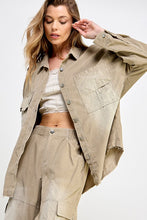 Stone Cargo Overshirt