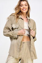 Stone Cargo Overshirt