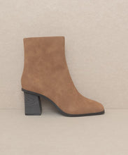 Brown Oasis Society Vera - Square Toe Ankle Boots