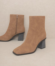 Brown Oasis Society Vera - Square Toe Ankle Boots