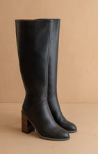 Black The Shiloh - Knee High Block Heel Boots