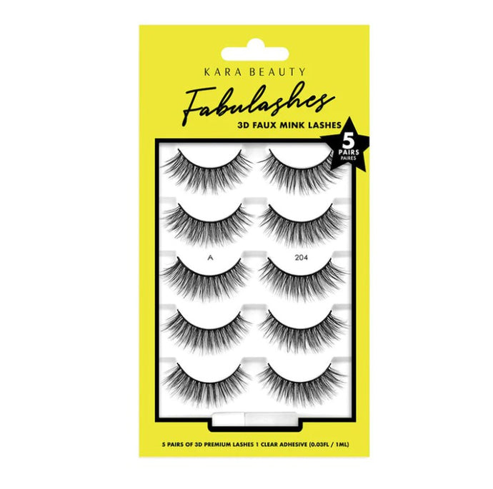 Fabulashes 3d Faux Mink Lashes 5 Pairs