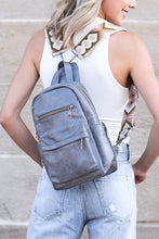 Gray Alba Convertible Backpack Sling