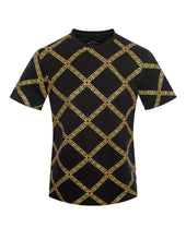 Black Gold Crew Neck Tee-Shirt