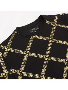 Black Gold Crew Neck Tee-Shirt