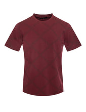 Burgundy Crew Neck Tee-Shirt