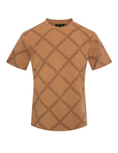 Khaki Crew Neck Tee-Shirt