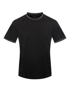 Black Charcoal Crew Neck Tee-Shirt
