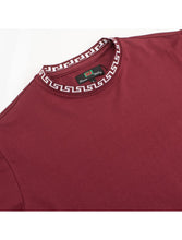 Burgundy Crew Neck Tee-Shirt
