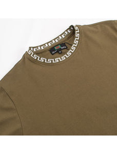 Olive Crew Neck Tee-Shirt