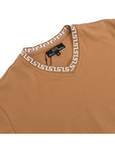 Khaki Men's V-Neck T-Shirt